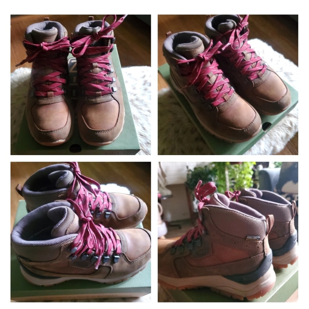Womens Keens mid boot With Innate Leather In Praline CherrySize 7